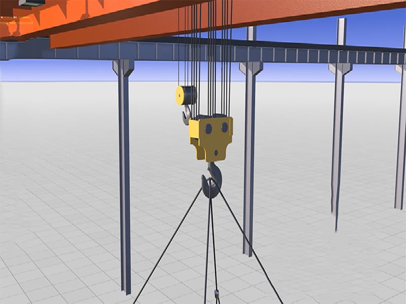 1 Ton Double Girder EOT Crane – A5 Compact with 10.5m Span & 6m Lift