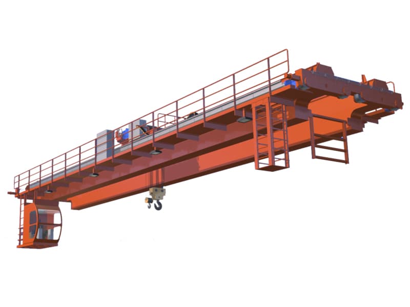 20 Ton Double Girder EOT Crane – High Lift with 30m Span & 30m Lift
