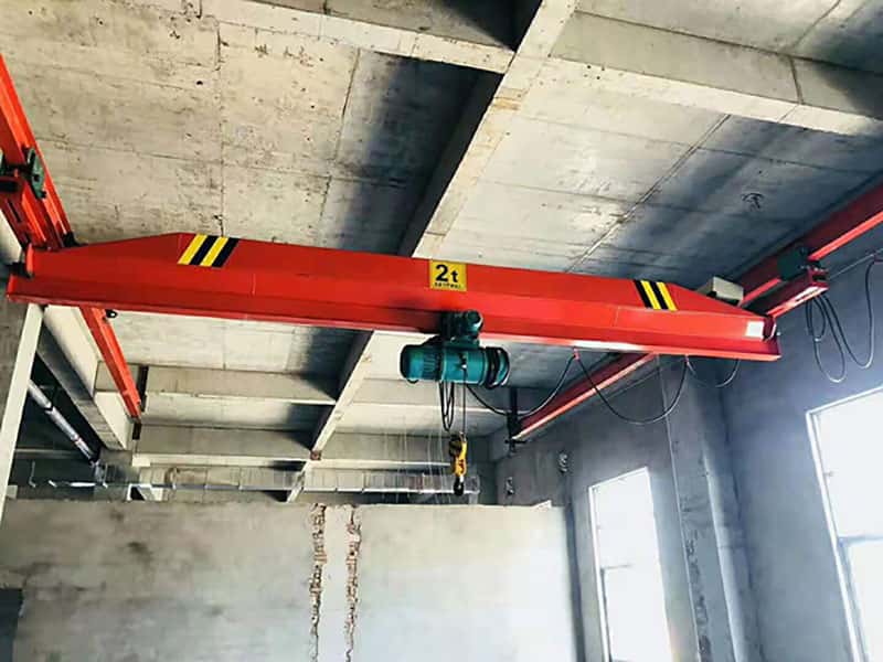 5 Ton Overhead Monorail, Span 15m, Lift 18m for Warehouses