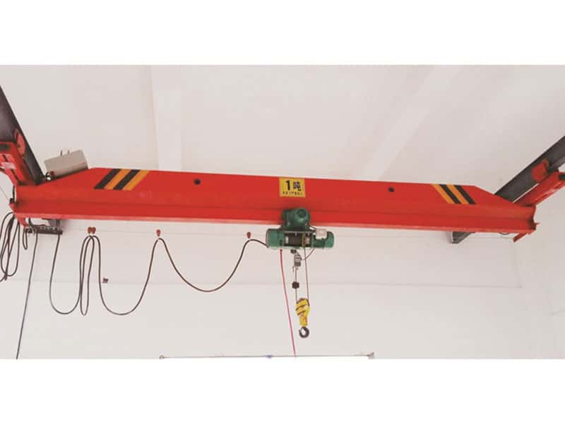 Industrial Monorail System, Span 18m, Lift 20m for Steel Fabrication