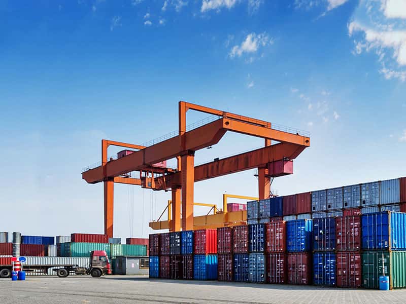 30.5t Container Gantry Crane, 25m Span, 14m Lift, Railway Station