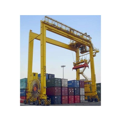 35t Container Gantry Crane, 25m Span, 14m Lift, Port Terminal