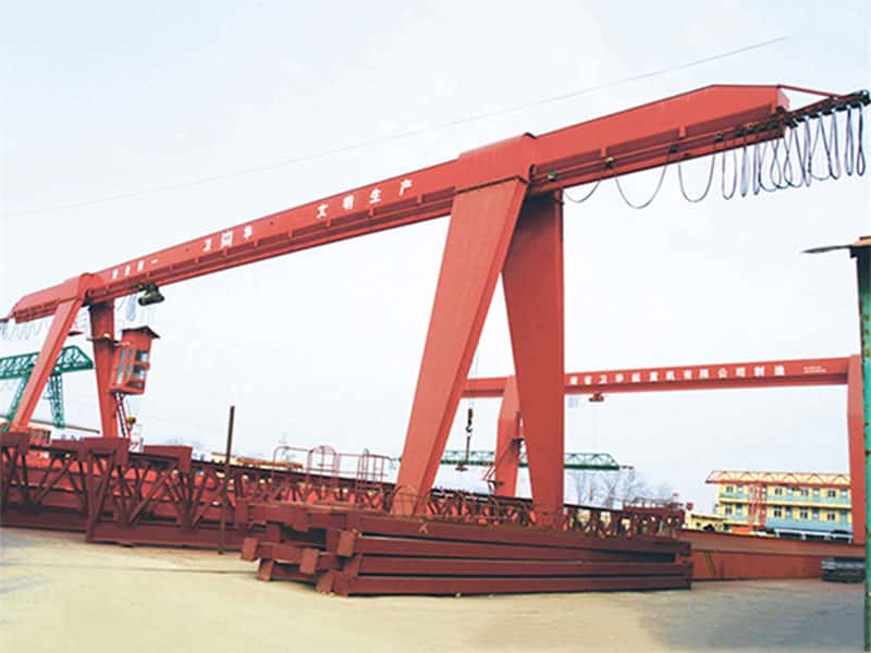 500t Single Girder Gantry Crane, 22m Lift, 35m Span for Mega Industrial Projects