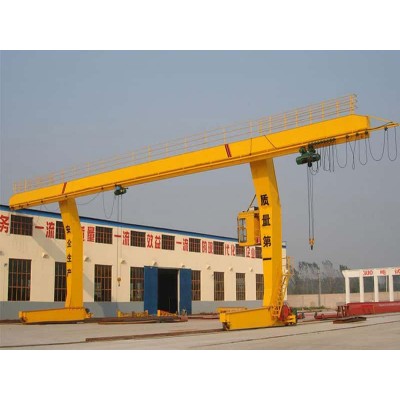100t Single Girder Gantry Crane 25m Lift 35m Span for Heavy Material Warehousing