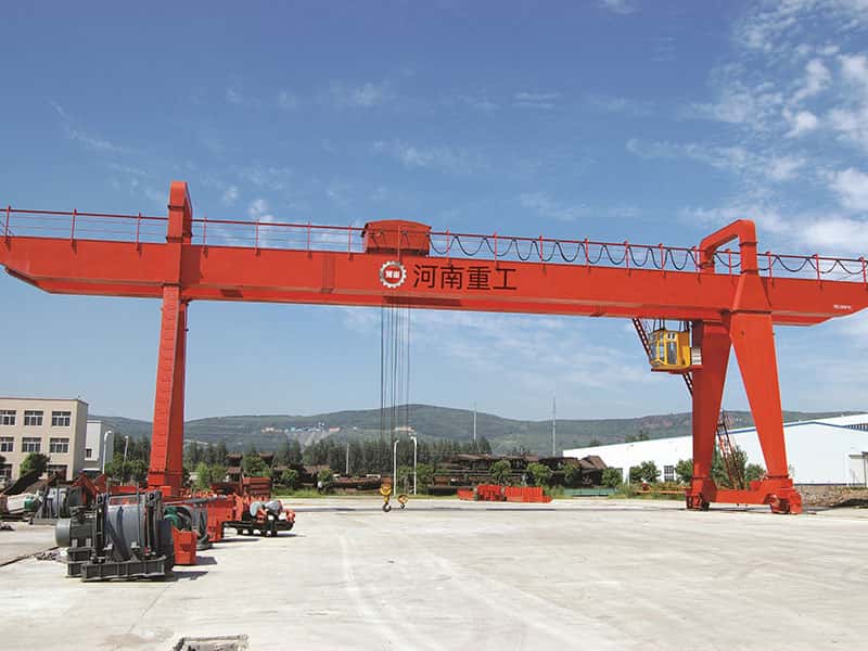300t Double Girder Gantry Crane 11m Lift 45m Span for Heavy Port Mega Projects