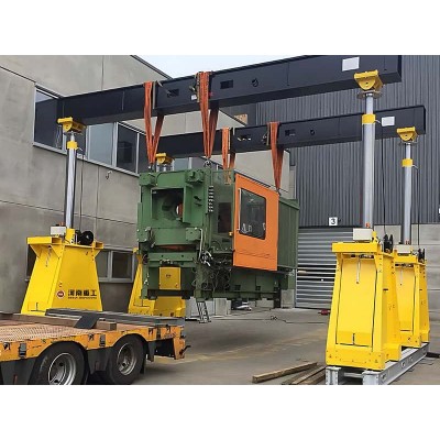 50 Ton Hydraulic Gantry Crane 3m Lift 5m Span for Press Installation