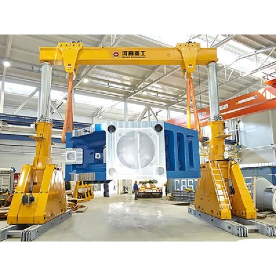 50T Skid Mounted Hydraulic Gantry 6m Lift 18m Span for Offshore Yard