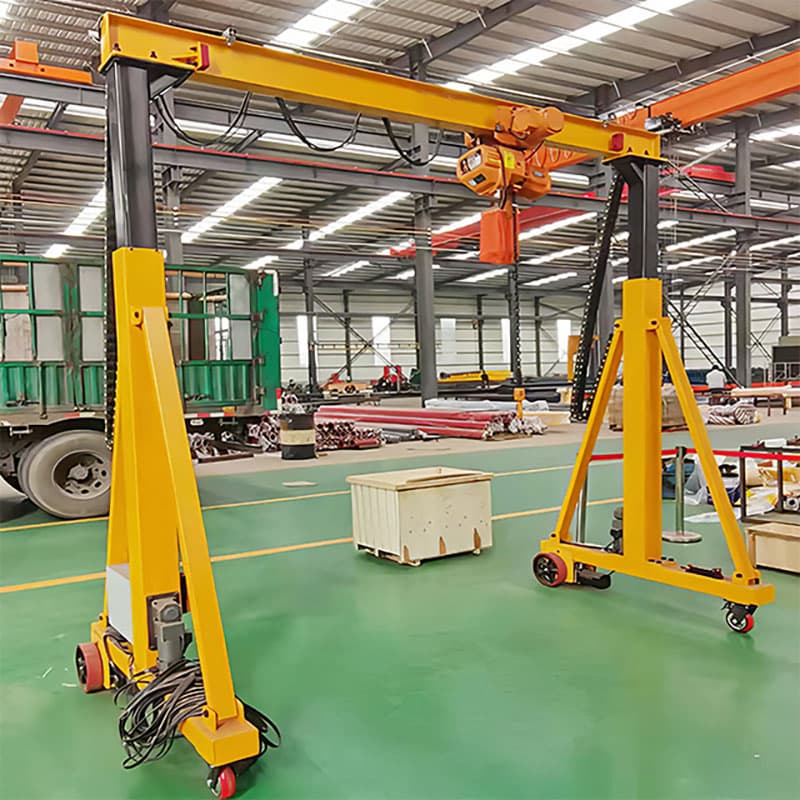 3t Portable Gantry Crane 3m Lift 4m Span for Mechanical Manufacturing