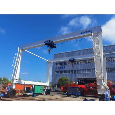 120t Rubber Tired Gantry Crane 50m Span 25m Lift for Mega Port