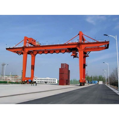 50t RMG Crane Span 35m Height 20m for Major Port Intermodal Hub