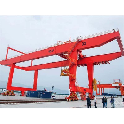 50t Container Gantry Crane Span 30m Height 18m for Mega Railway Yard