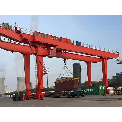 5t Container Gantry Crane Span 12m Height 10m for Depot Use