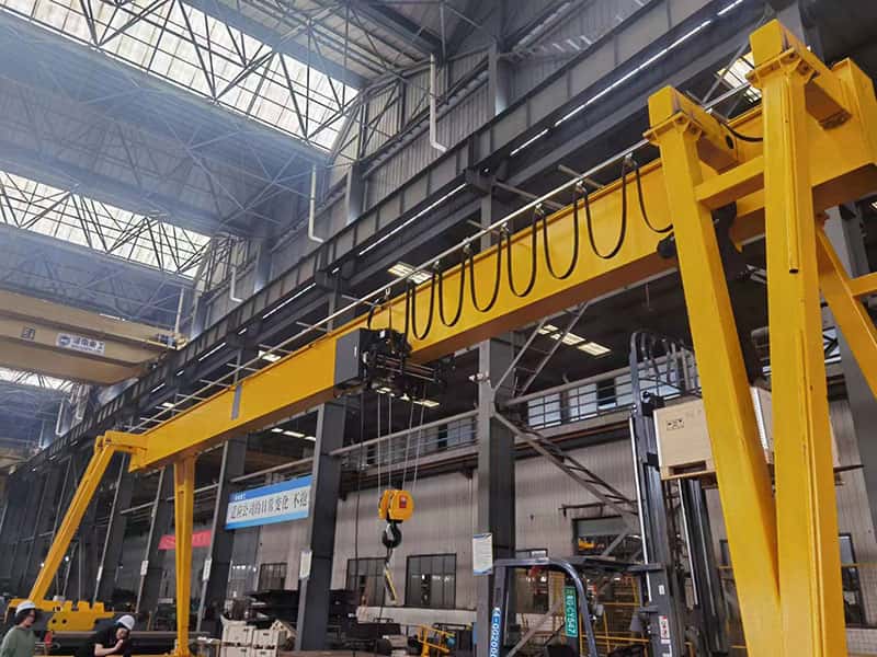 800t European Standard Crane Span 35m Height 30m for Mega Infrastructure Project