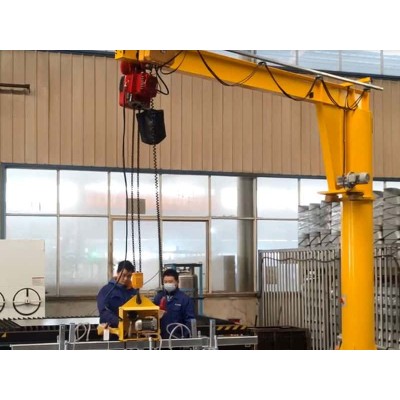 0.5T 4.5M Jib Crane 3M Span 360° Rotating Workshop Crane