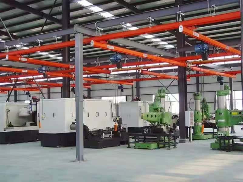 3T Freestanding Bridge Crane 3M Lift 5M Span Shipbuilding