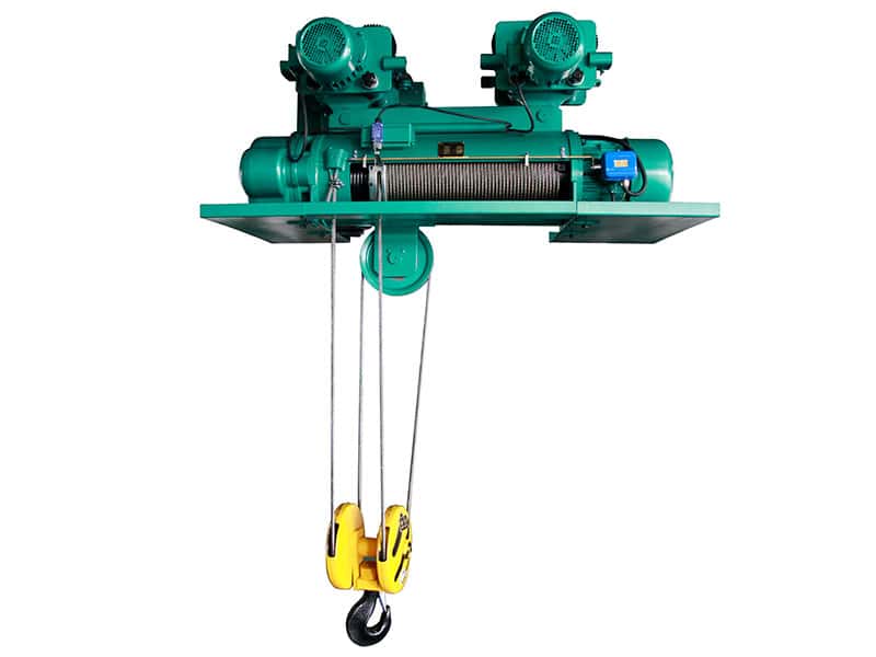 50T Metallurgical Hoist 12M Lift Remote Control High Temp