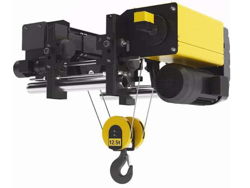 8t European Wire Rope Hoist 25m Lift for Workshop