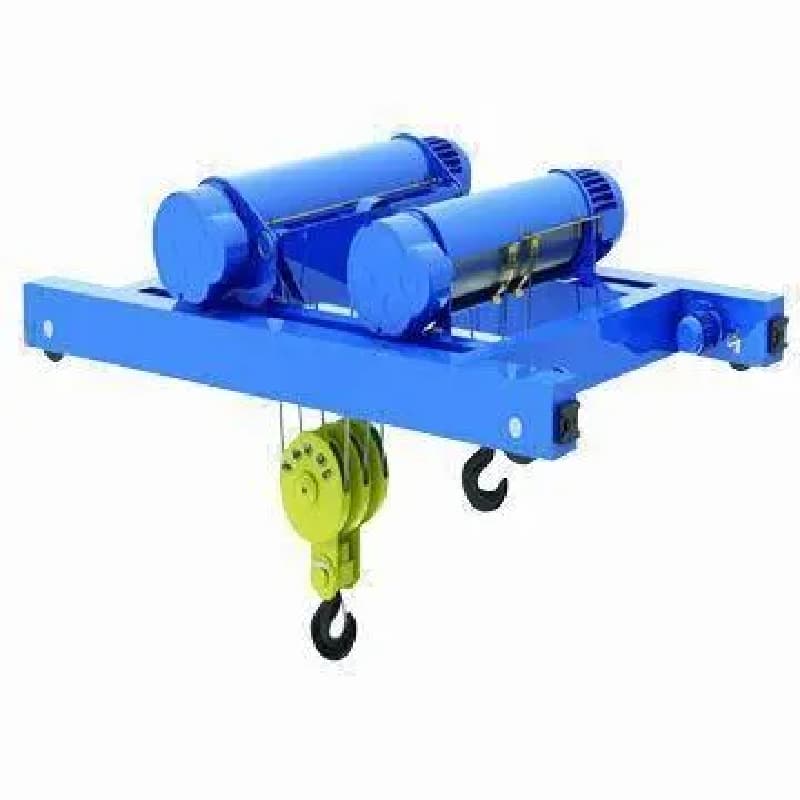 LH 50/10T Double Girder Overhead Crane Hoist with Trolley 24m Thailand
