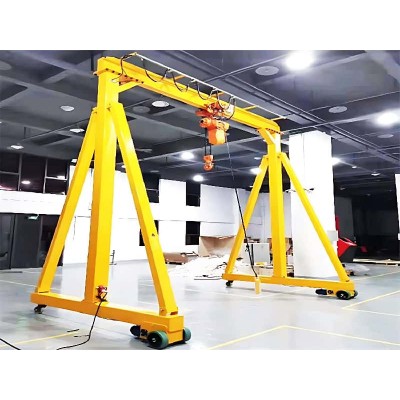 2T Electric Trackless Gantry Crane for Costa Rica Mine – 6.5m Lift 4.5m Span