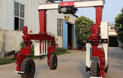 10T Fast Carrier 4.5m Lift 5.5m Span for Ethiopia Factory