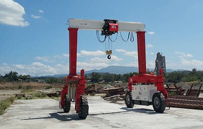 10T Fast Carrier 4.5m Lift 5.5m Span for Ethiopia Factory