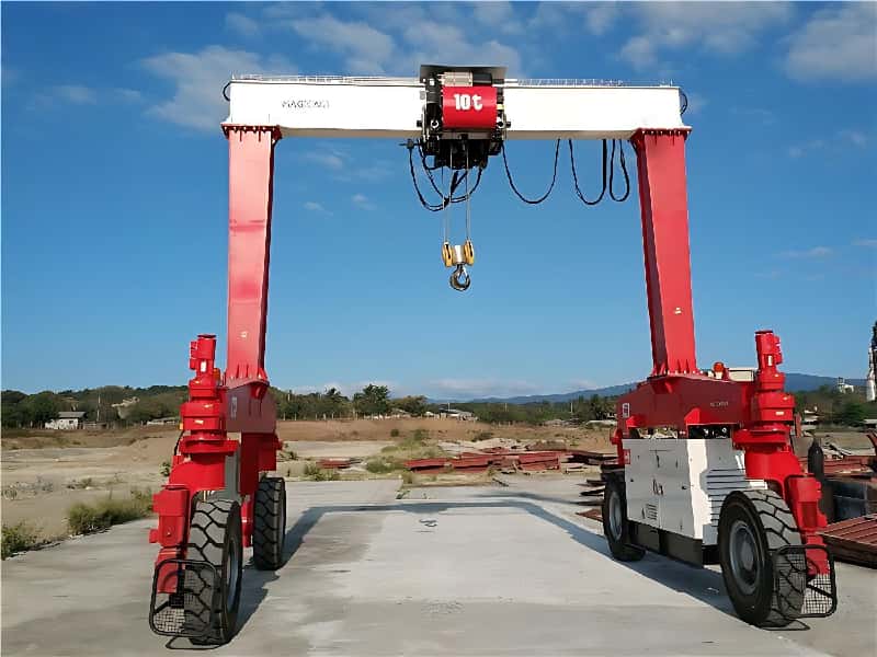 10T Fast Carrier 4.5m Lift 5.5m Span for Ethiopia Factory