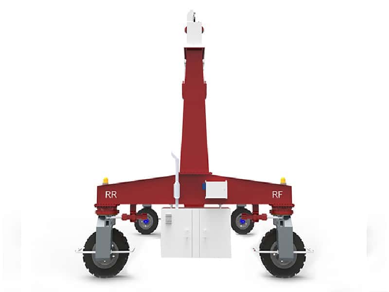 FR 100 100T RTG Crane for Nigeria with 5.5m Lift & 4m Span