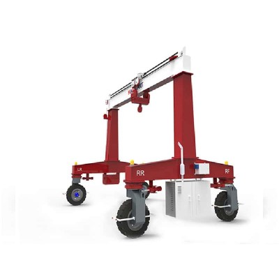 FR 50 50T RTG Crane for Nigeria with 2.5m Lift & 3m Span