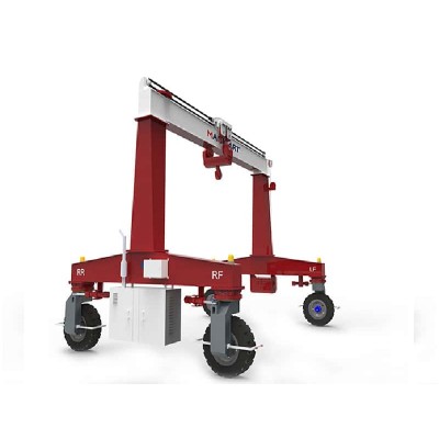 FR 100 100T RTG Crane for Nigeria with 5.5m Lift & 4m Span