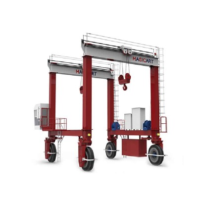 DB10 10T Double Hook RTG Crane for Sri Lanka 2.5m Lift 11m Span