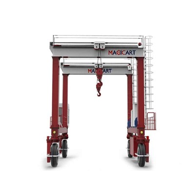 DB10 10T Double Hook RTG Crane for Kenya 5m Lift 6m Span