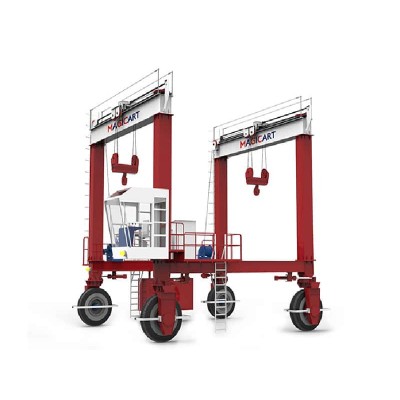 DB10 10T Double Hook RTG Crane for Philippines 6m Lift 7m Span