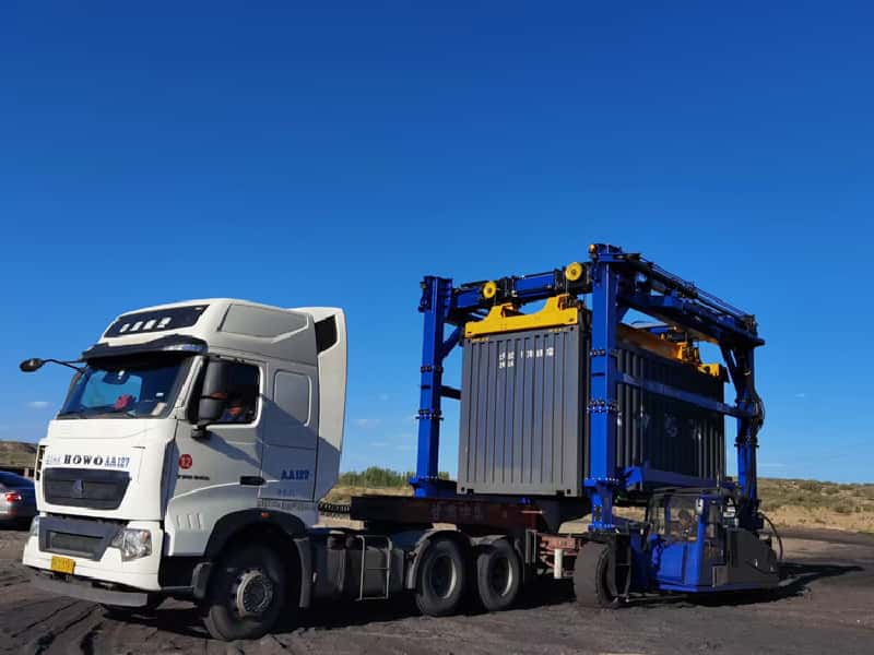 EL35 35T Container Straddle Carrier for Turkey 4.4m Lift 3.2m
