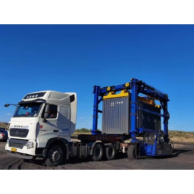 EL30 30T Container Straddle Carrier for Turkey 4.4m Lift 3.2m