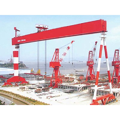 1000T Shipbuilding Gantry Crane for Philippines 15m Lift 20m Span