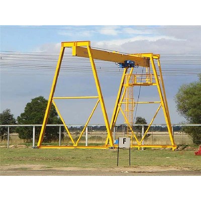 10t Single Girder Gantry Crane 30mx12m for Egypt | Lightweight Design
