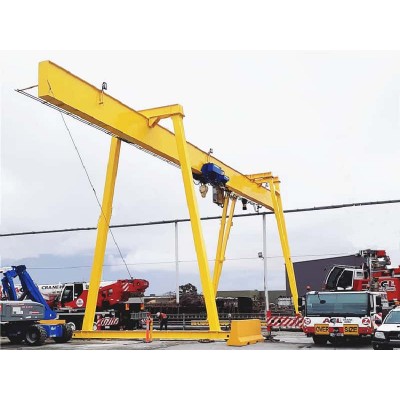 10t Single Girder Gantry Crane 32mx15m for Kenya | Low Operating Cost