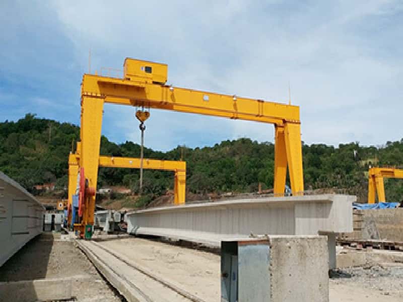 5t Double Girder Gantry Crane 30mx12m for Chile High Performance