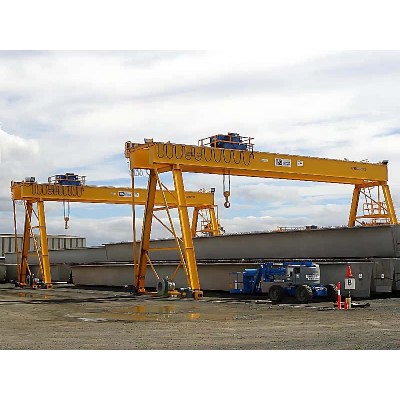 5t Double Girder Gantry Crane 25mx8m for Iraq Low Cost
