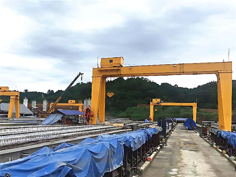 5t Double Girder Gantry Crane 30mx12m for Chile High Performance