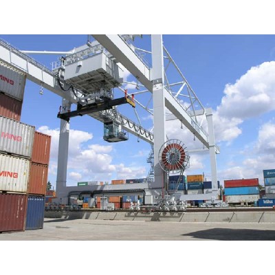 20t Rail Mounted Gantry Crane for Sale Pakistan Epoxy Zinc Coated