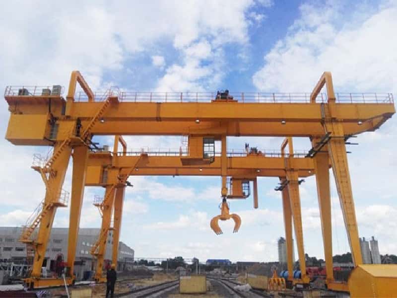 10t Grab Gantry 13mx20m Tanzania with Three-in-One Geared Motor
