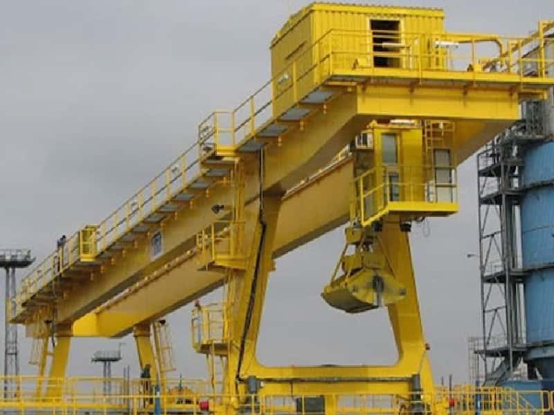 10t Grab Gantry 13mx20m Tanzania with Three-in-One Geared Motor