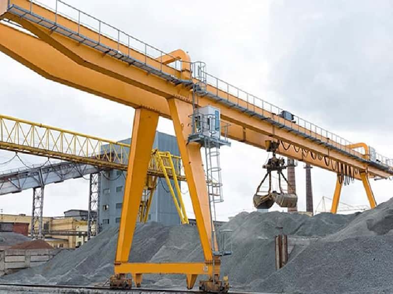 10t Grab Gantry 13mx20m Tanzania with Three-in-One Geared Motor