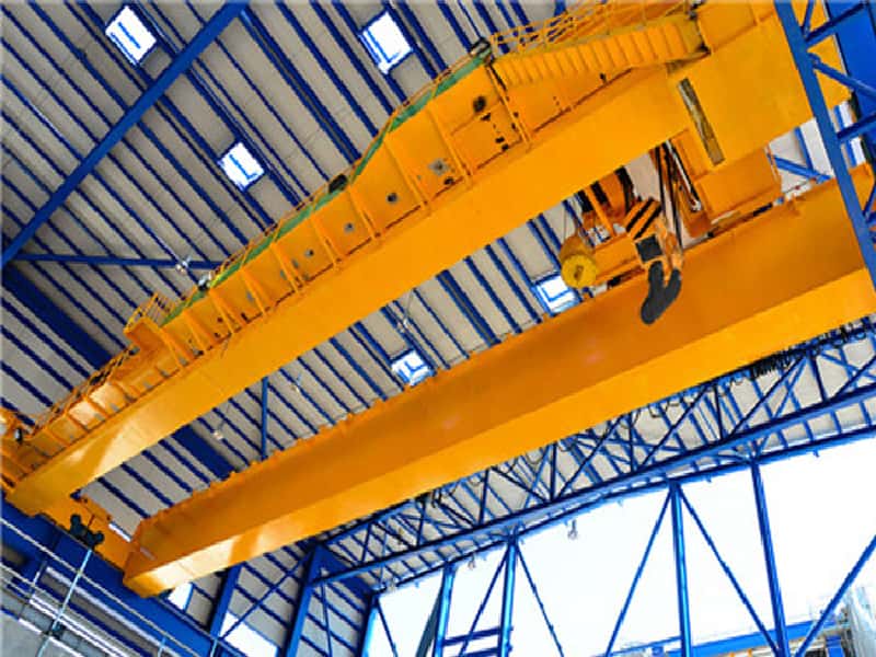 5t Double Girder Overhead Crane 20mx8m Pakistan Bus Bar Powered IP55