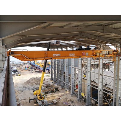 1t Single Girder Overhead Crane 5mx3m for Sale Vietnam with Pendant Control