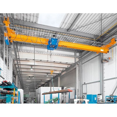 1t Suspended Overhead Crane 15mx10m Tanzania Easy Maintenance Lightweight