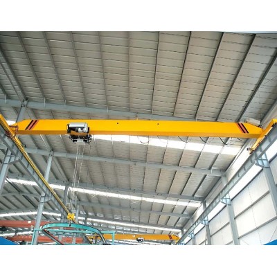 1t Low Clearance Overhead Crane 19mx9m Peru Light Weight Strong Structure A3