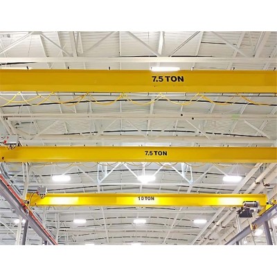 1t Low Clearance Overhead Crane 21mx10m Tanzania Save Space Light Dead Weight