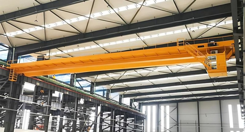 32t Insulation Bridge Crane 33mx22m Peru Box Frame A5